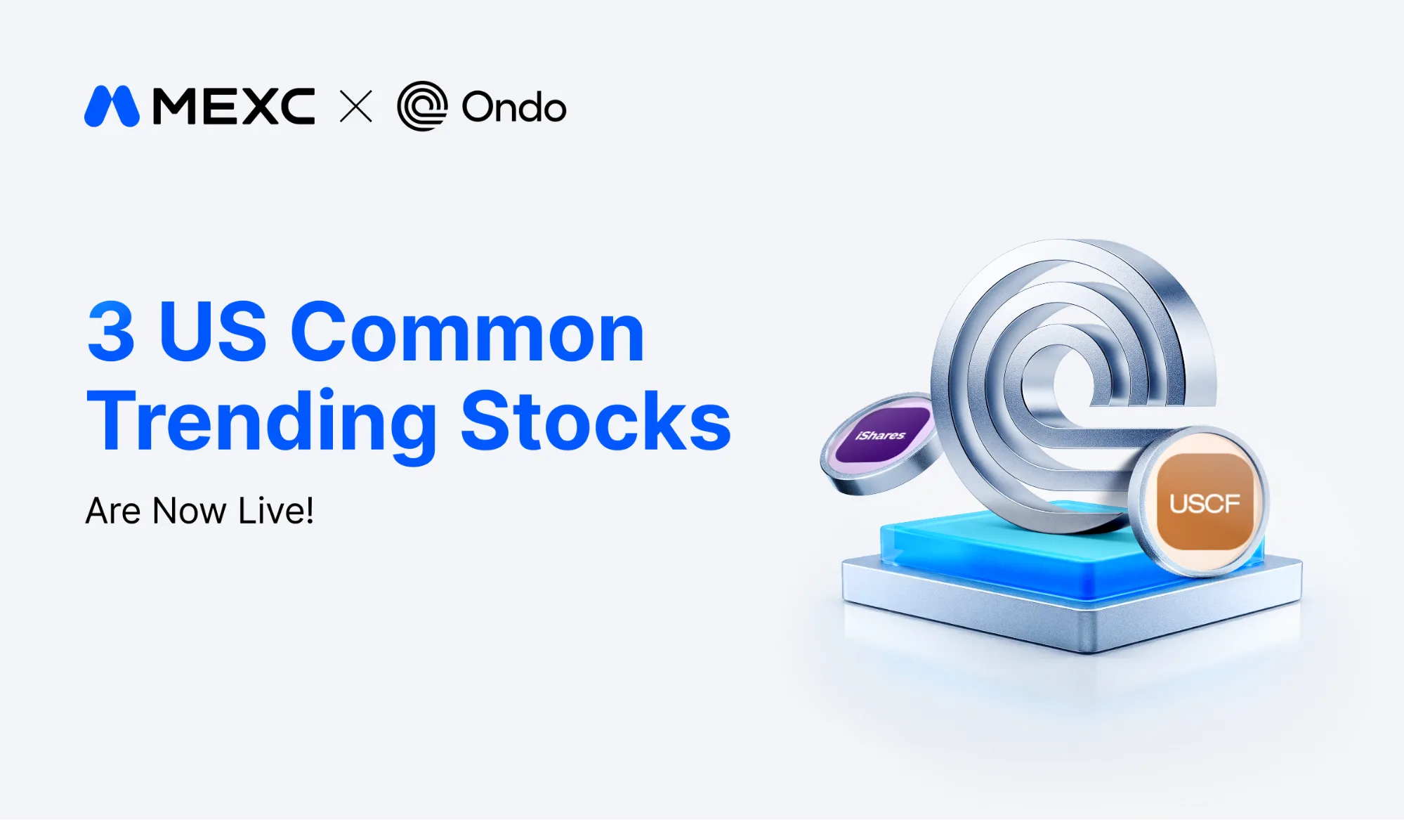 MEXC Lists Eighteenth Batch of Ondo Tokenized Stock Trading Pairs on Spot Market