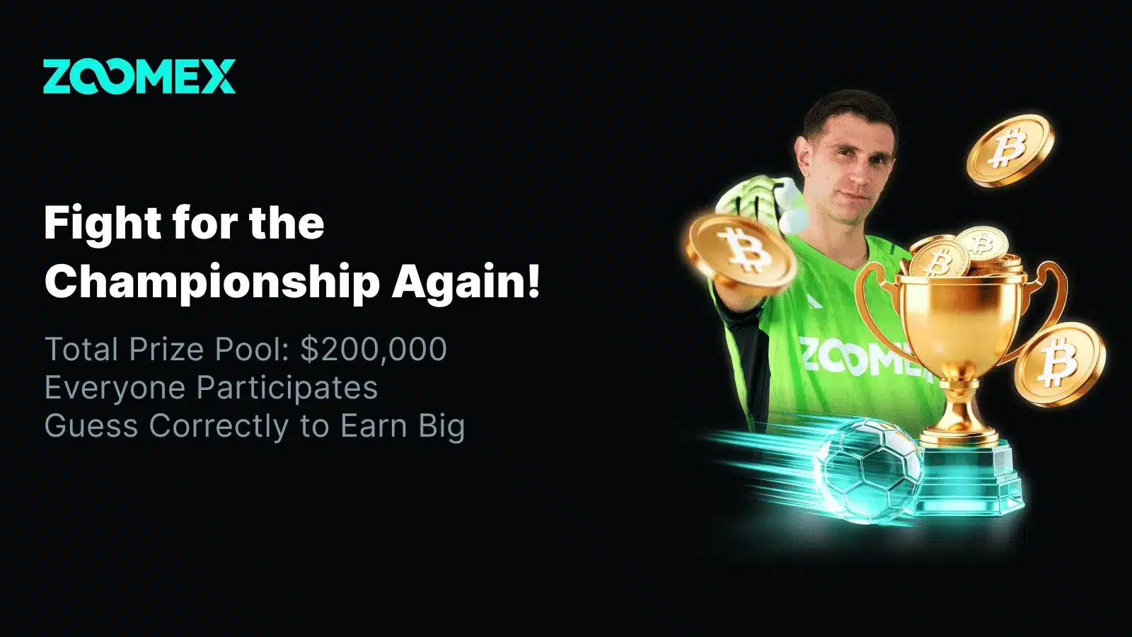 $200,000 Prize Pool Unlocked! Zoomex Teams Up with Brand Ambassador Emiliano Martínez to Launch EPL Prediction Round 2