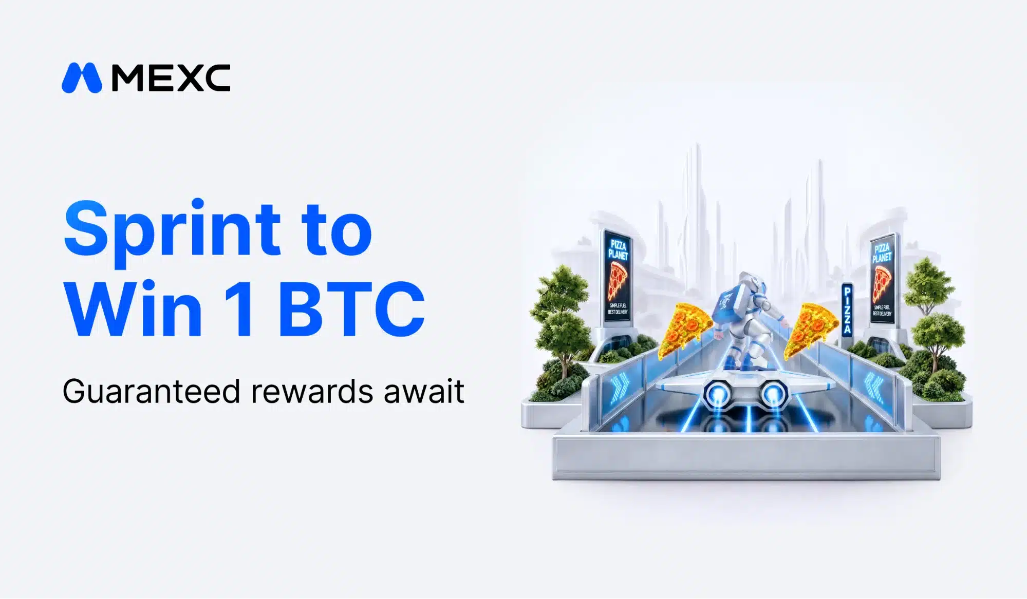 MEXC Unveils “Pizza Day: Urban Run” Game with Up to 1 BTC in Rewards