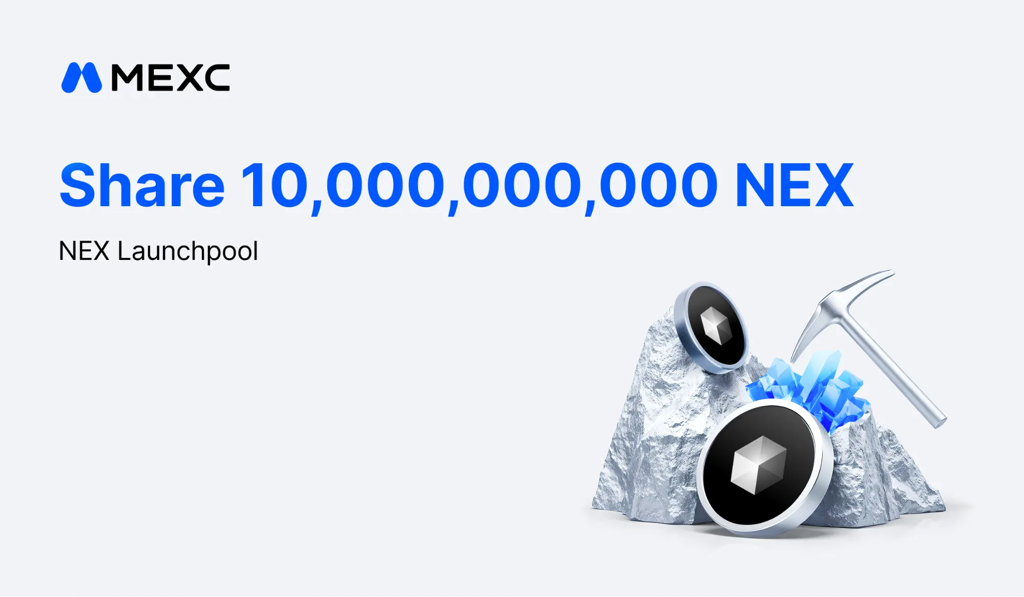 MEXC Launches NEX Launchpool With 10 Billion Tokens in Airdrop Rewards