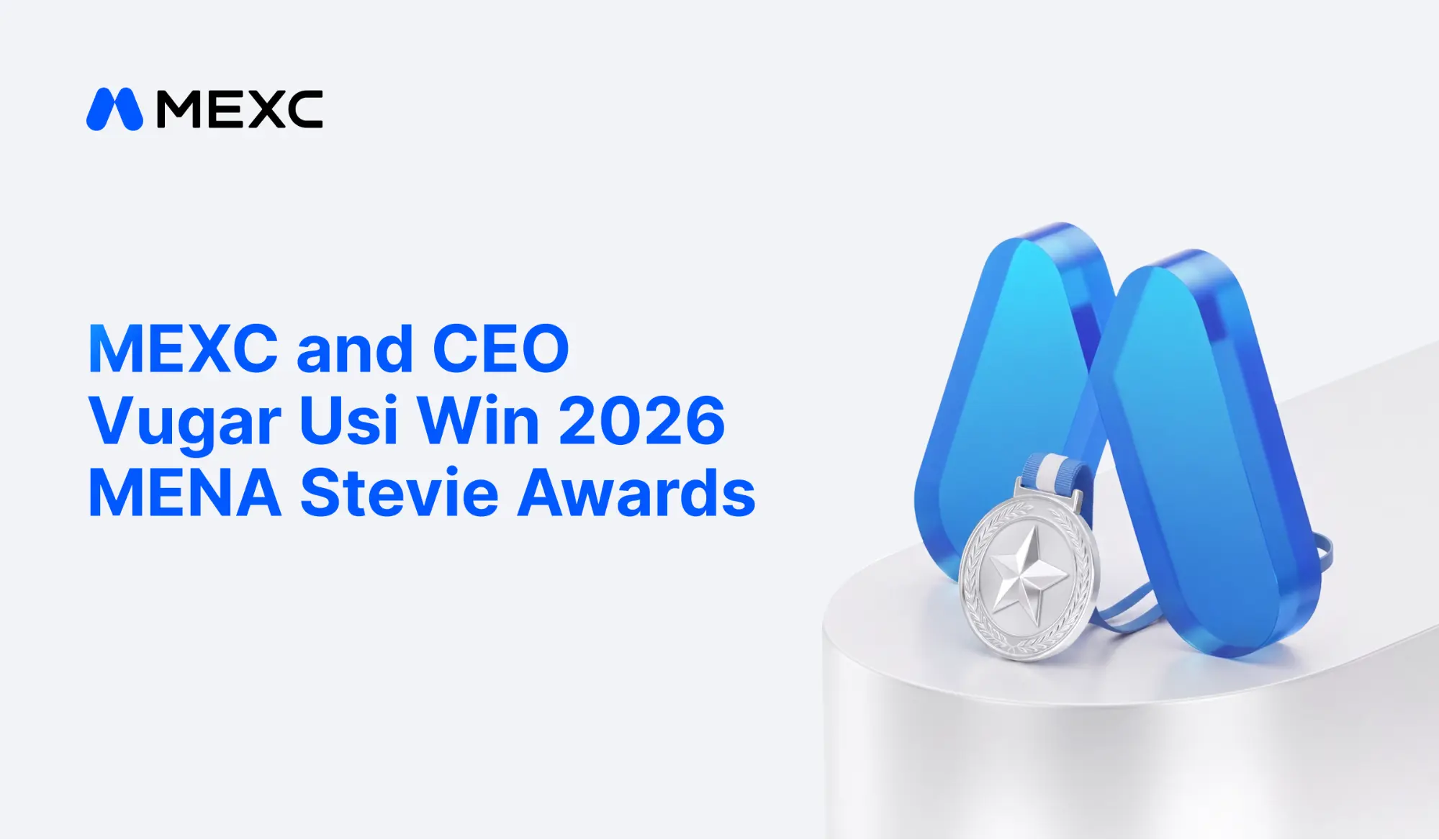 MEXC and CEO Vugar Usi Win Four Awards at the 2026 MENA Stevie Awards