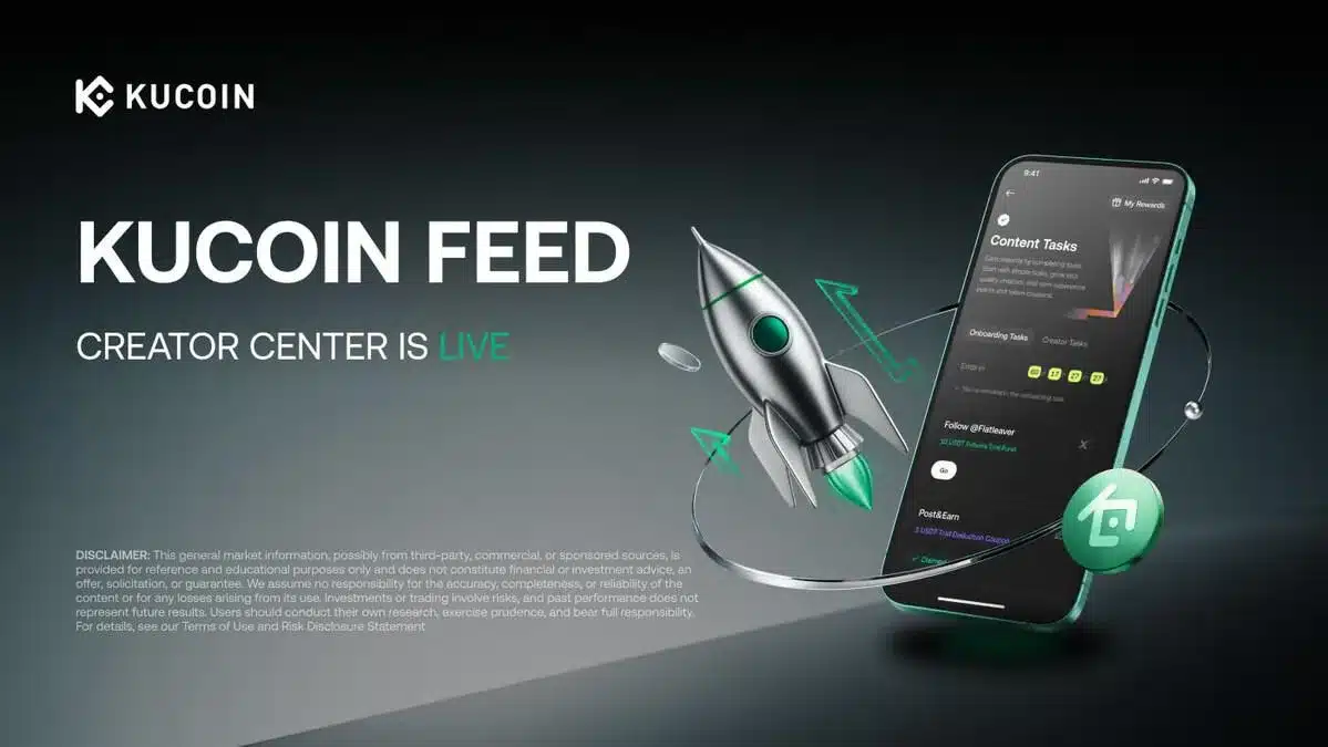 KuCoin Feed Launches 3.0 to Reward Active Participation and Creator Contributions