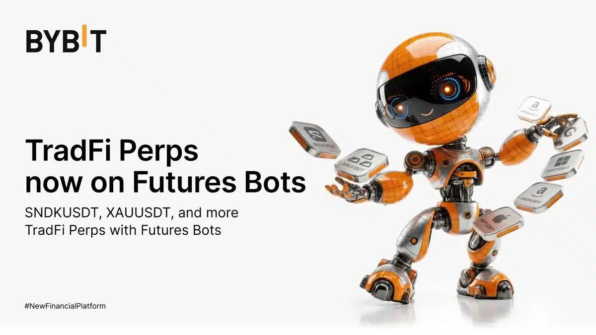 Bybit Upgrades Futures Bots to Support TradFi Perps Futures As Stock Markets Hit All-Time Highs Bybit Upgrades Futures Bots to Support TradFi Perps Futures As Stock Markets Hit All-Time Highs