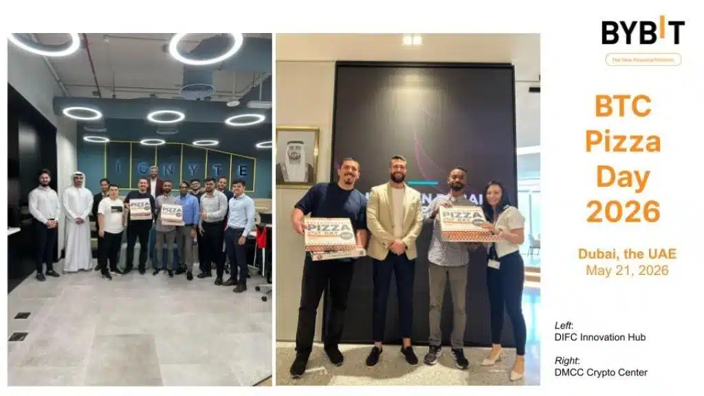 Bybit Delivers: Bybit Celebrated Bitcoin Pizza Day 2026 Across MENA, Reaffirming Commitment to Regional Crypto Ecosystem