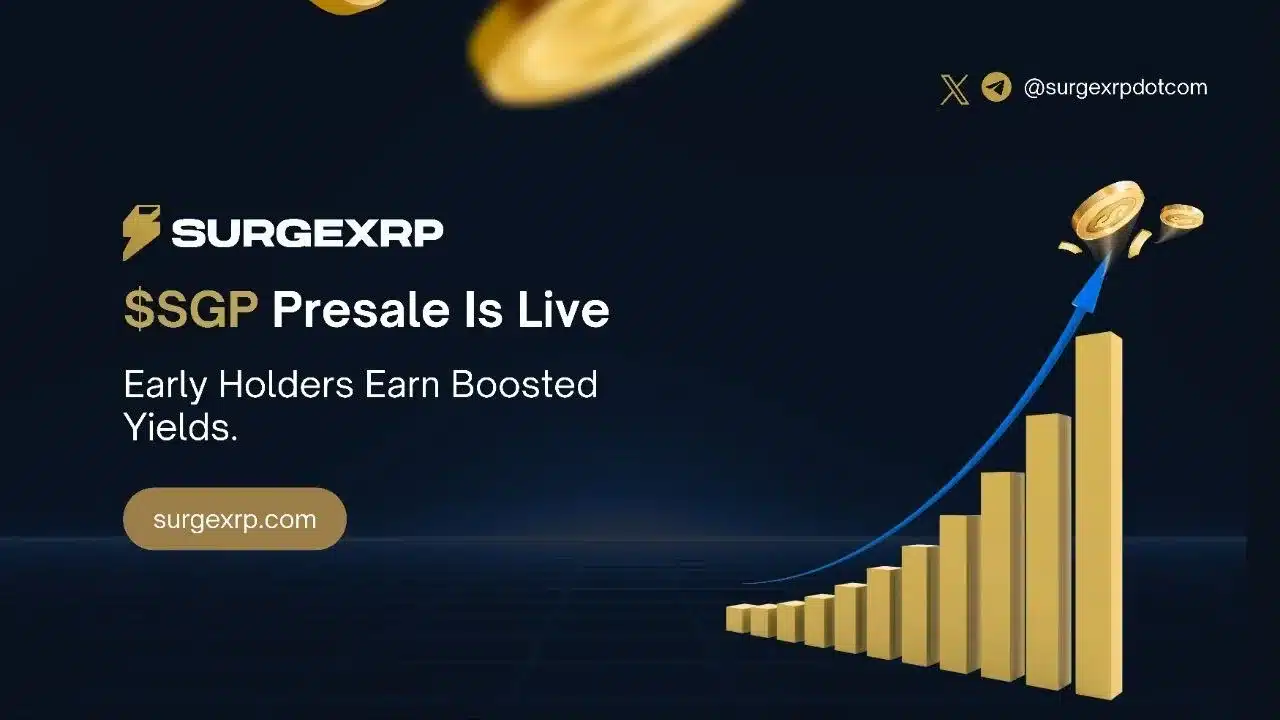 XRP News: SurgeXRP $SGP Presale Gains Early Momentum As Nearly 5% Of Softcap Fills Within Hours