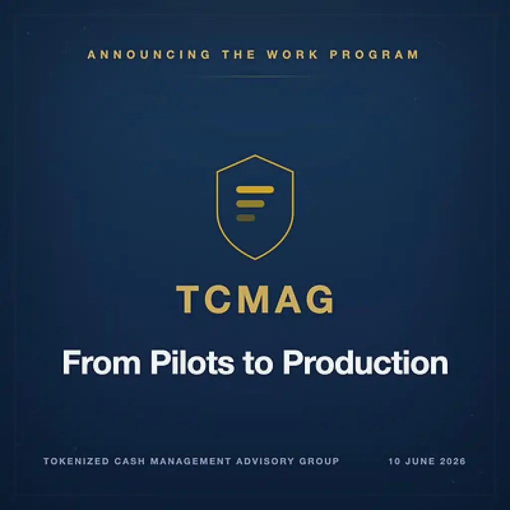 Tokenized Cash Management Advisory Group Publishes the Scope of Its Work Program