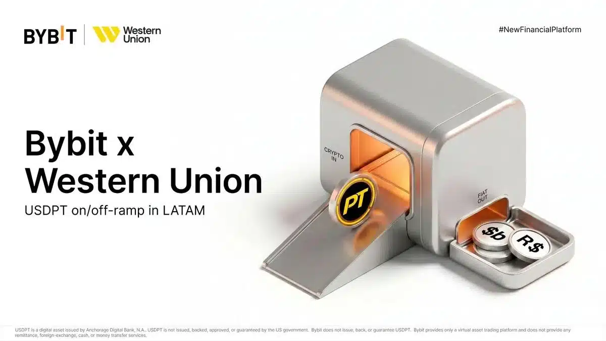 Bybit Becomes First Major Crypto Exchange to Integrate Western Union’s USDPT Stablecoin, Bridging Two Financial Worlds Through One Stablecoin