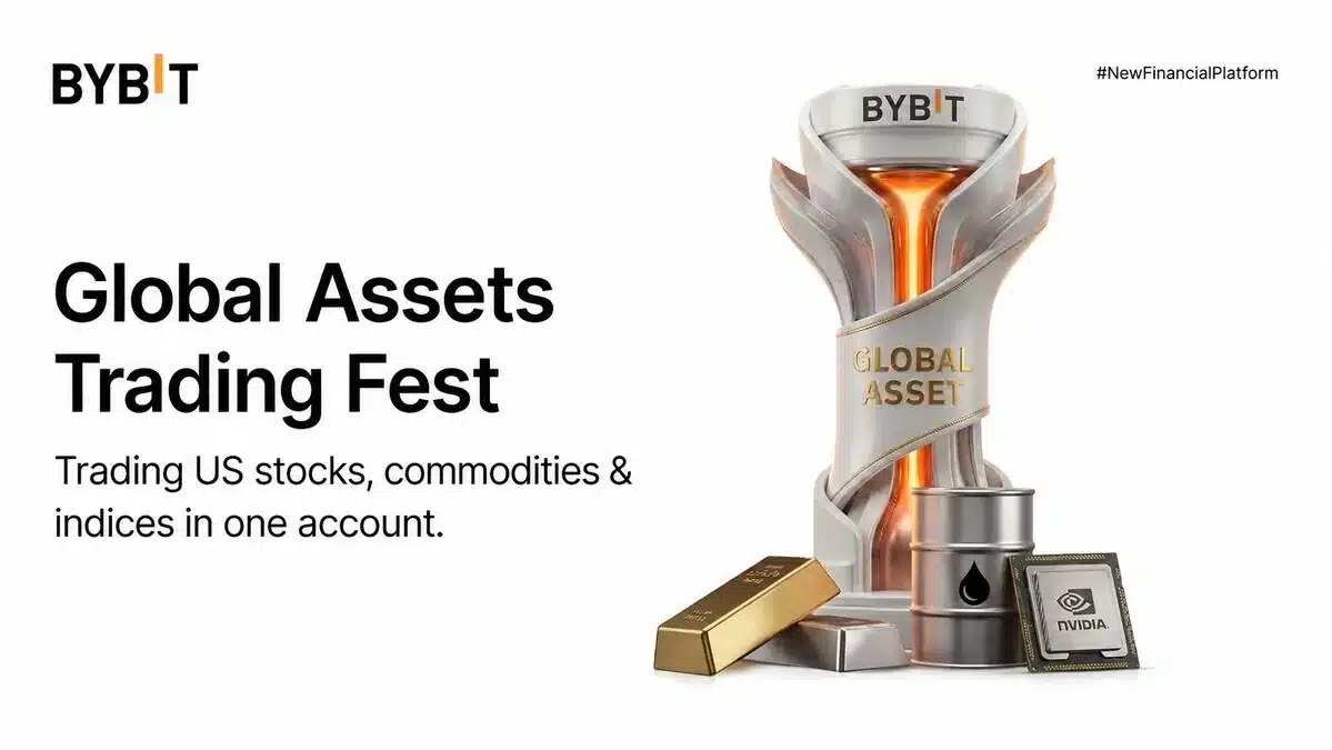Global Assets Trading Fest on Bybit Offers $202,000 USDT Prize Pool Across TradFi and Crypto Markets Global Assets Trading Fest on Bybit Offers $202,000 USDT Prize Pool Across TradFi and Crypto Markets