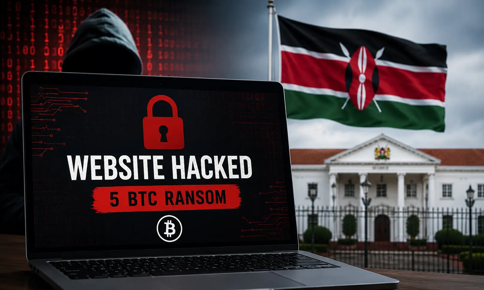 Kenyan President’s Website Hacked as Attackers Demand 5 BTC Ransom in Defacement Kenyan President’s Website Hacked as Attackers Demand 5 BTC Ransom in Defacement