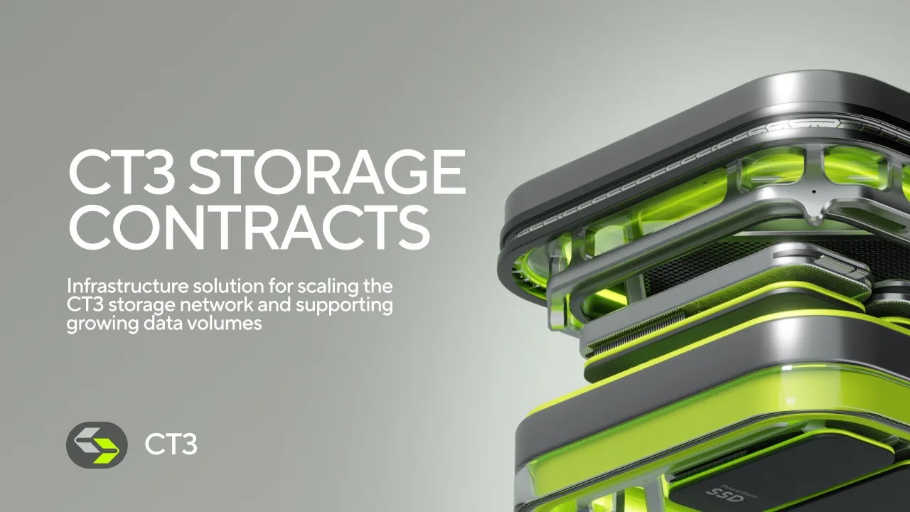 CT3 Announces Dedicated Storage Contracts to Expand Decentralized Storage Infrastructure CT3 Announces Dedicated Storage Contracts to Expand Decentralized Storage Infrastructure
