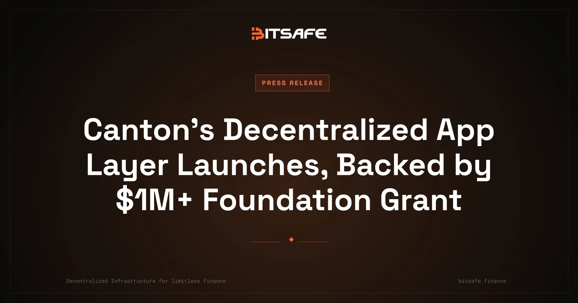 Canton’s Decentralized App Layer Launches, Backed by $1M+ Foundation Grant
