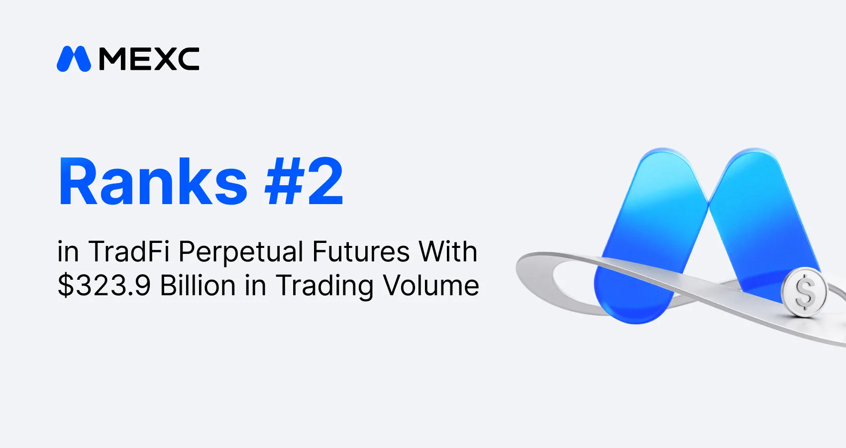 CoinGecko: MEXC Ranks Second in TradFi Perpetual Futures With $323.9 Billion in Trading Volume CoinGecko: MEXC Ranks Second in TradFi Perpetual Futures With $323.9 Billion in Trading Volume