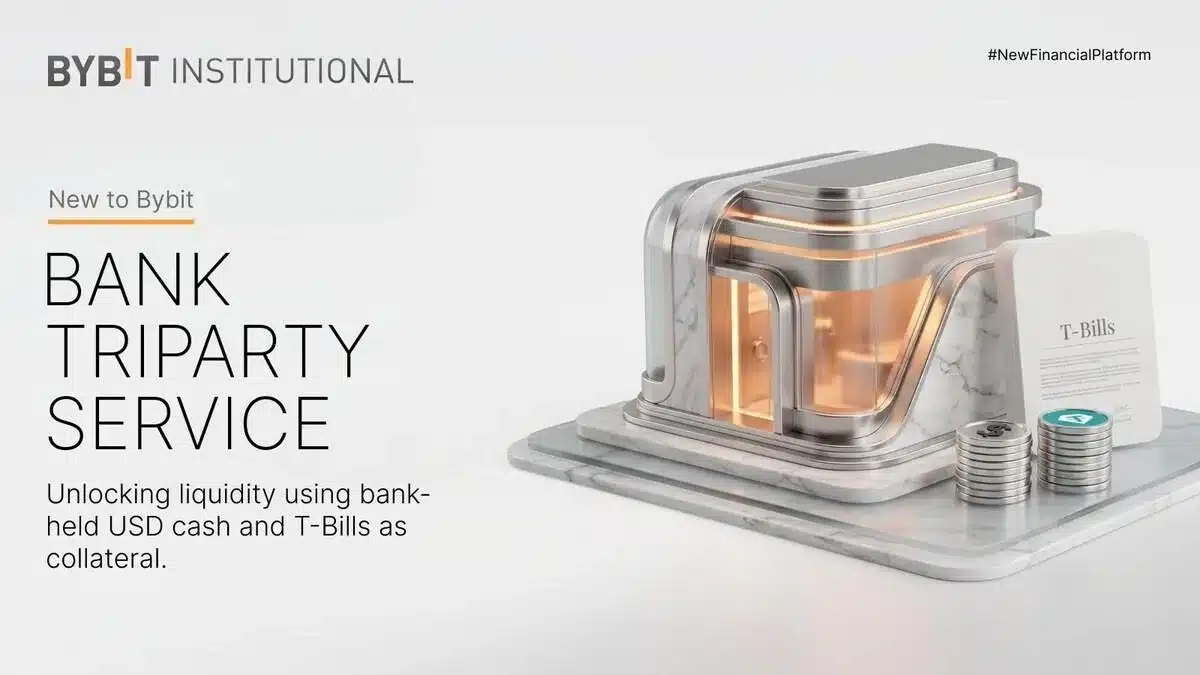 Bybit Launches Bank Triparty Service in Partnership, Enabling Institutional Investors to Manage Counterparty Risk with Regulated Custody