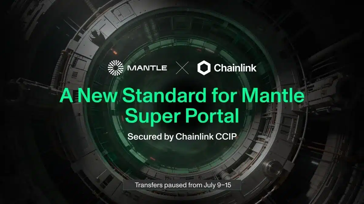 Mantle Migrates Its Super Portal to Chainlink CCIP, Bringing Institutional-Grade Security to Every Cross-Chain Transfer of the $2.5B+ MNT Token