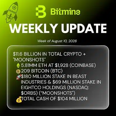 Bitmine Weekly Update