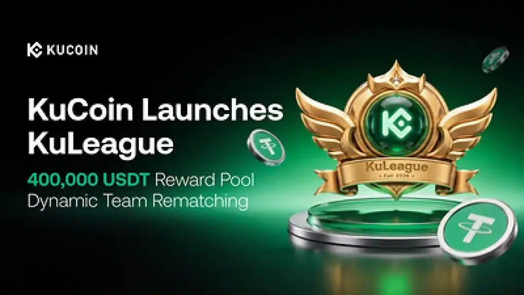KuCoin Launches KuLeague With 400,000 USDT Reward Pool and Dynamic Team Rematching KuCoin Launches KuLeague With 400,000 USDT Reward Pool and Dynamic Team Rematching