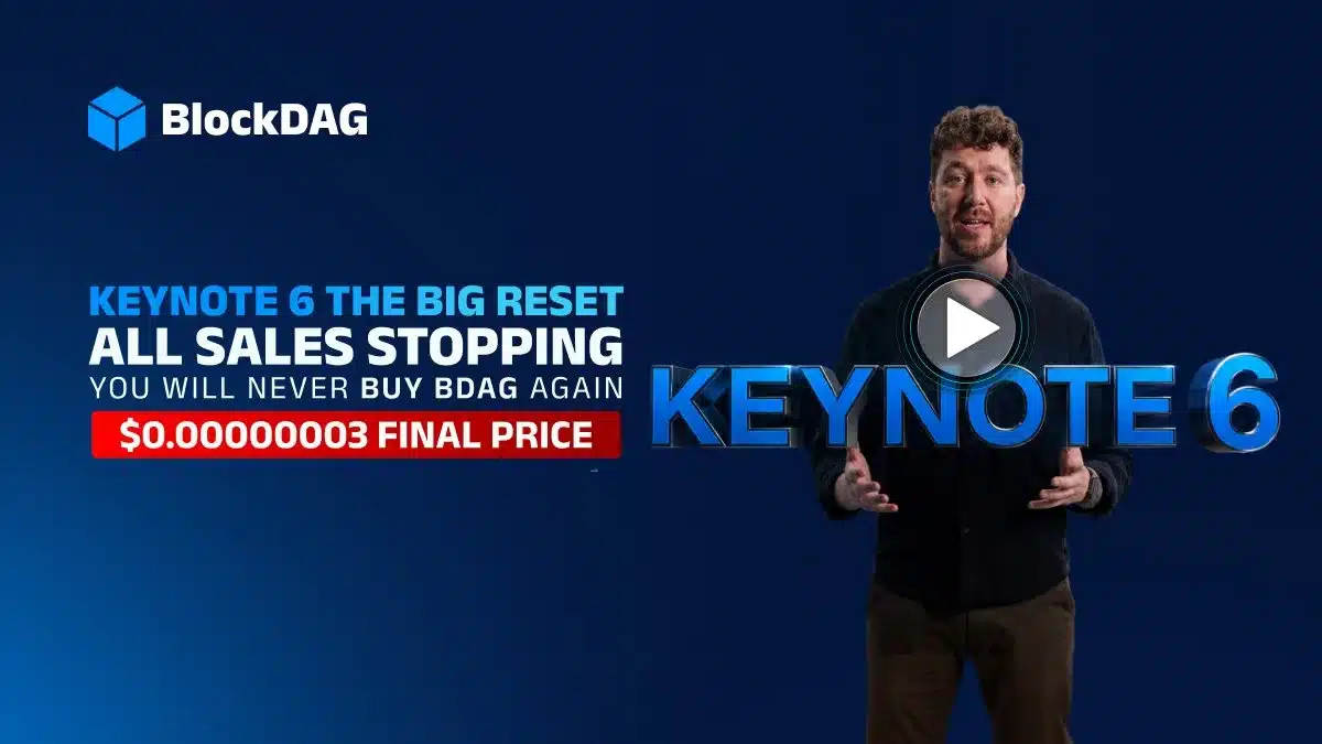 keynote 6 The Big Reset All Sales stopping You will never buy BDAG AGAIN