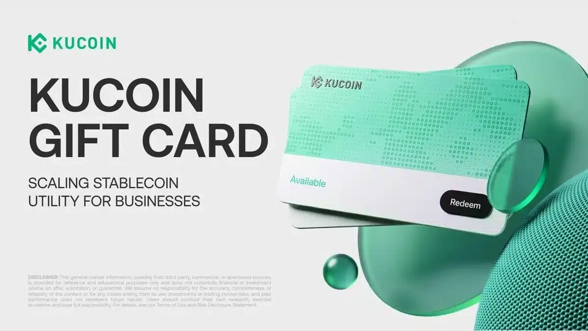 KuCoin Pay Expands Stablecoin Utility With an Enterprise Gift Card Solution
