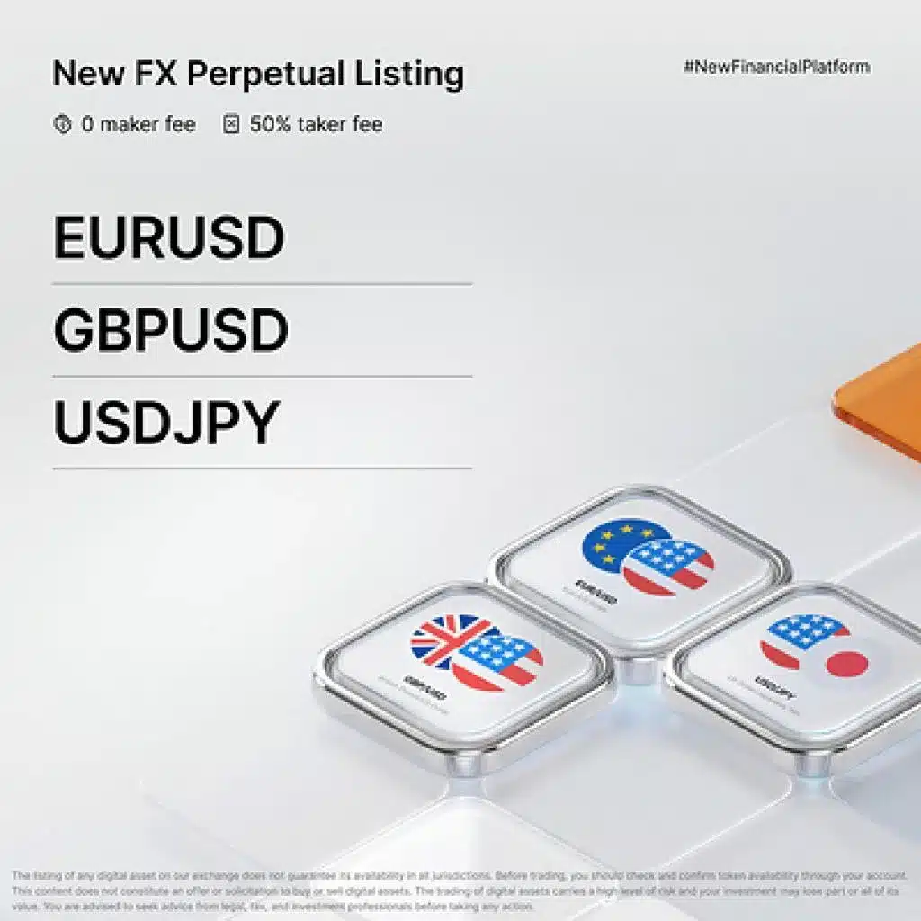 Bybit Launches FX Perpetual Contracts, Adding Major Currency Pairs to TradFi Derivatives