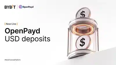 Bybit Launches USD Deposit Support via OpenPayd