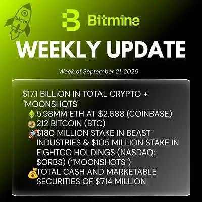 Bitmine Weekly Update