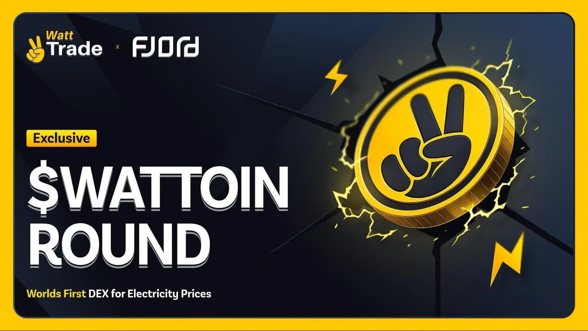 Watt2Trade Opens Time-Limited Discounted $WATTOIN Sale on Fjord Foundry