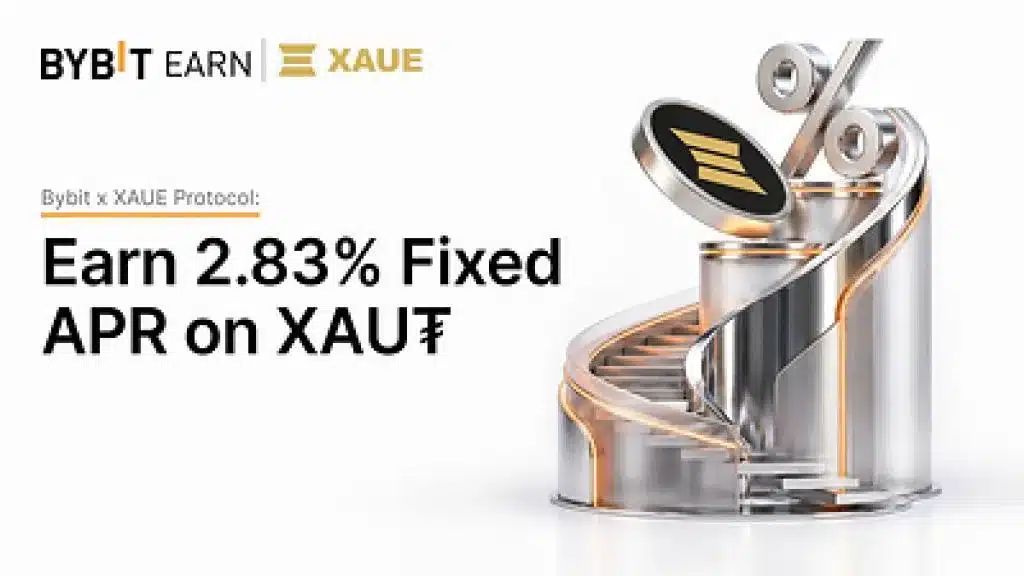 Bybit Partners with XAUE Protocol to Offer 2.83% Fixed APR on XAUT Savings