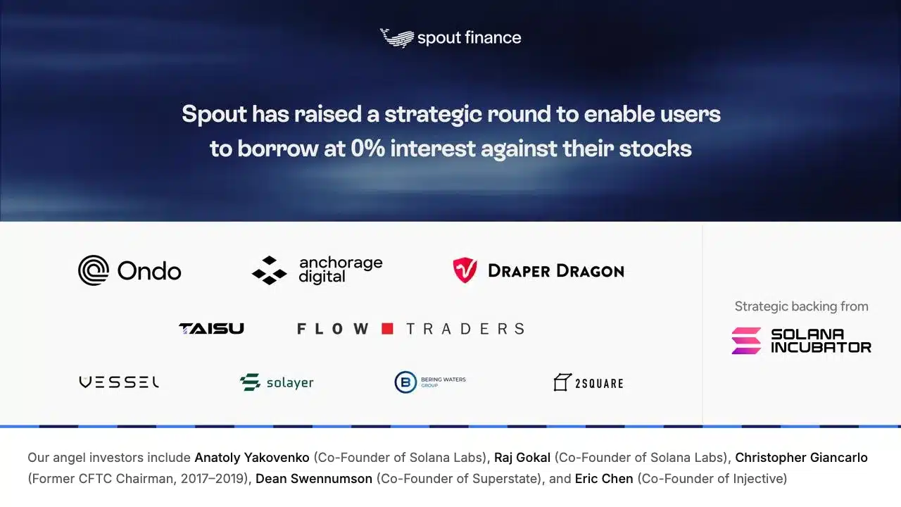 Here’s Why Investors Poured $2M into Spout Finance’s 0% Interest Stock Loans