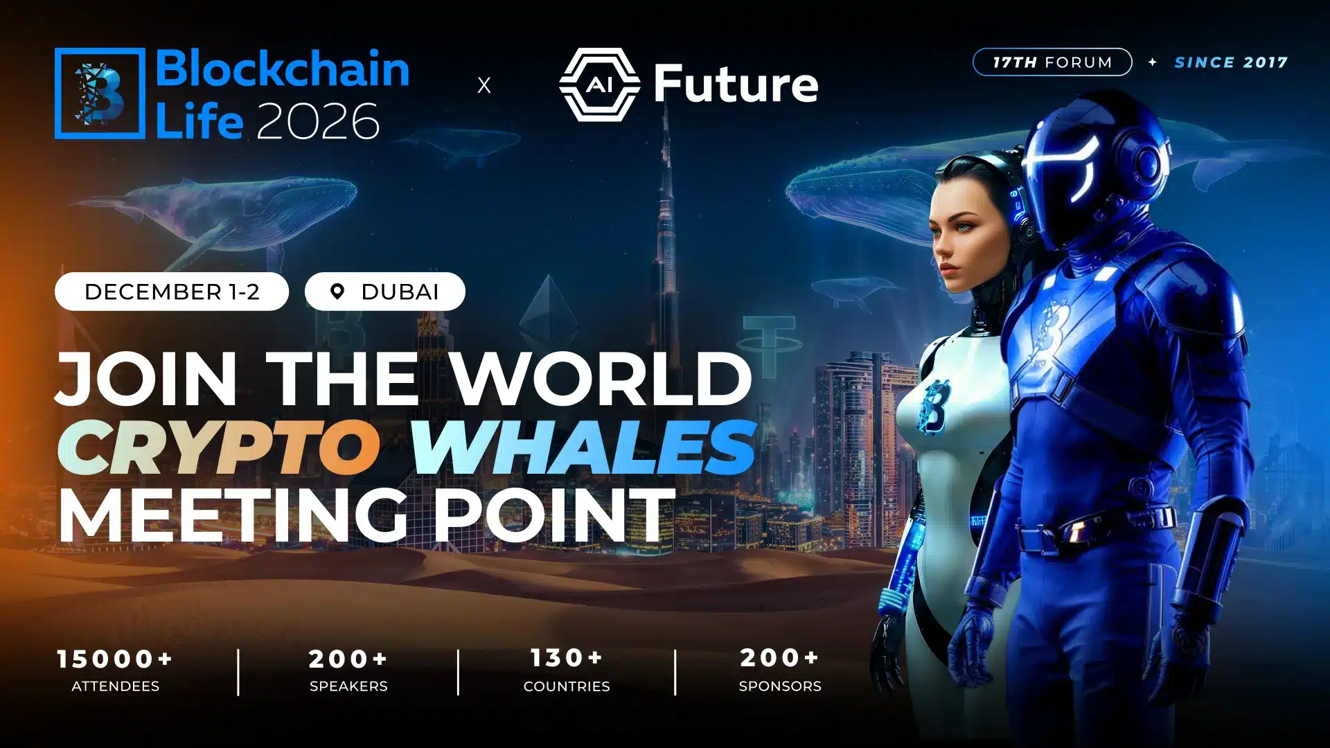 Top Crypto Voices Take the Stage at Blockchain Life 2026 in Dubai!