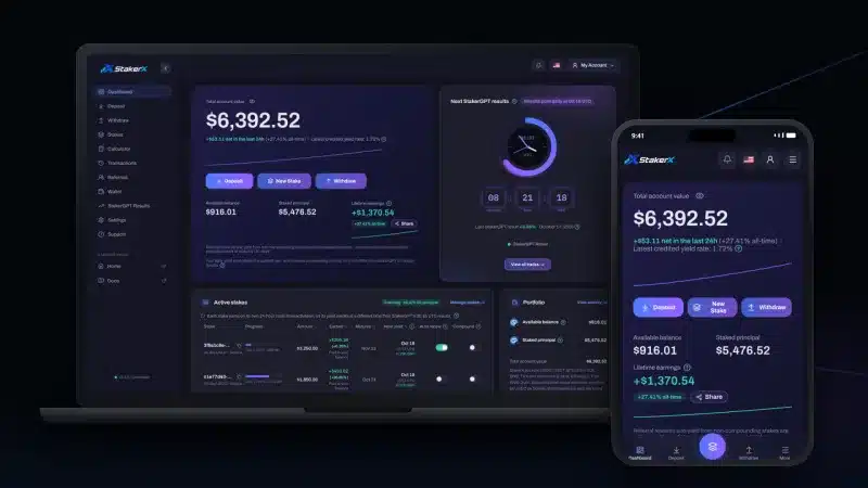 StakerX’s AI Agent Surpasses Passes $40M Staked Assets on Solana Within Three Months of Launch